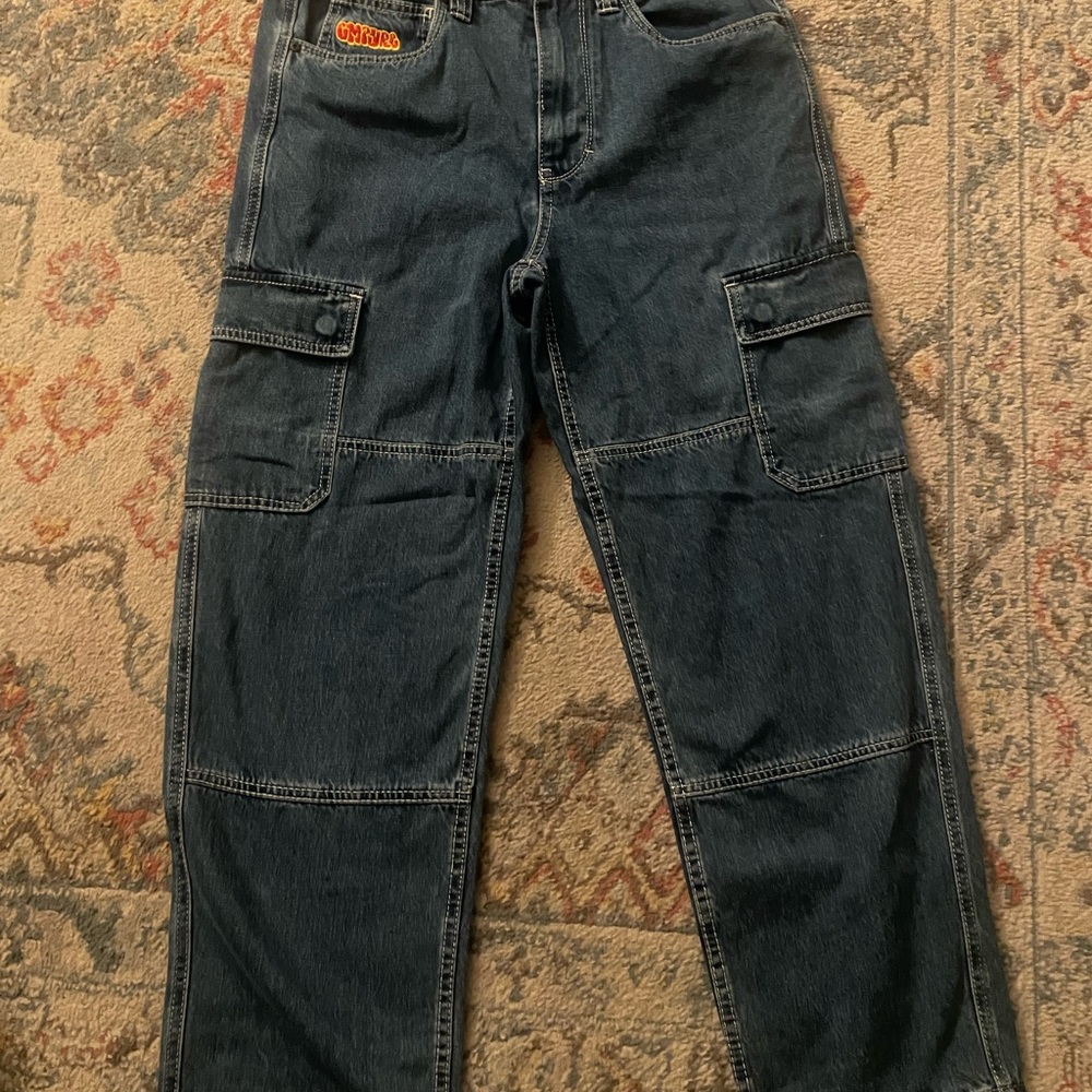 Empyre Blue Cargo jeans with Pockets